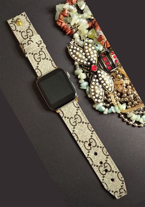 aesthetic apple watch bands|repurposed designer apple watch bands.